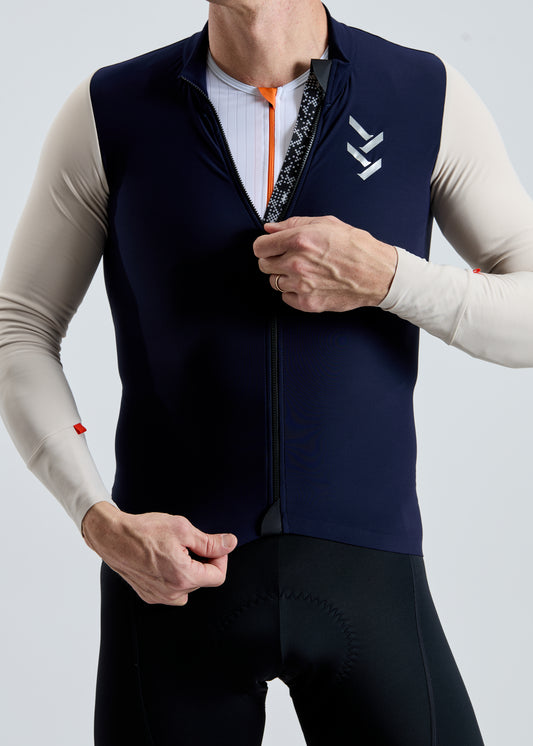 Everyday Long Sleeve Thermal Jersey Blue Sand